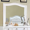 Ariston Mirror White, Silver, & Black Ariston Mirror White, Silver, & Black