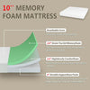 Forsythia 10" E.King Green Tea Gel Memory Foam Forsythia 10" E.King Green Tea Gel Memory Foam