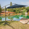 Glam Cantilever Umbrella w/ LED Glam Cantilever Umbrella w/ LED