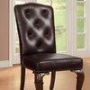 Bellagio Brown Cherry/Pattern Leatherette Side Chair (2/CTN) Bellagio Brown Cherry/Pattern Leatherette Side Chair (2/CTN)