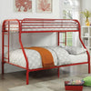 Opal Red Twin/Full Bunk Bed Opal Red Twin/Full Bunk Bed