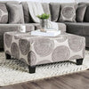 Bonaventura Gray/Pattern Ottoman Bonaventura Gray/Pattern Ottoman