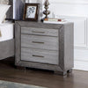 RAIDEN Night Stand w/ USB, Gray RAIDEN Night Stand w/ USB, Gray