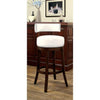 SHIRLEY Dark Oak/White 29" Bar Stool SHIRLEY Dark Oak/White 29" Bar Stool