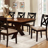 Liberta Dark Oak/Black Dining Table Liberta Dark Oak/Black Dining Table