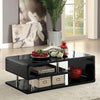 Ninove Black/Chrome Coffee Table Ninove Black/Chrome Coffee Table