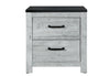OZARK GREY WASH NIGHTSTAND OZARK GREY WASH NIGHTSTAND