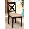 Liberta Dark Oak/Black Dining Table Liberta Dark Oak/Black Dining Table