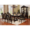 Rosalina Walnut/Beige Side Chair (2/CTN) Rosalina Walnut/Beige Side Chair (2/CTN)