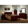 Louis Philippe Queen Bed Cherry Louis Philippe Queen Bed Cherry