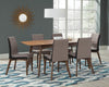 Redbridge Mid-Century Modern Natural Walnut Dining Chair Redbridge Mid-Century Modern Natural Walnut Dining Chair image