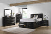 Briana Transitional Black Eastern King Five-Piece Bedroom Set Briana Transitional Black Eastern King Five-Piece Bedroom Set image