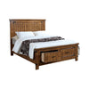 G205263 Brenner Rustic Honey California King Bed  image