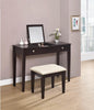 G300080 Contemporary Espresso Vanity and Bench  image