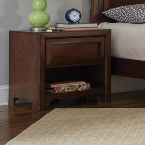 Greenough Transitional Cappuccino Nightstand image