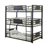 G460394 Casual Black Full Triple Bunk Bed  image