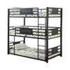 G460394 Casual Black Twin Triple Bunk Bed  image