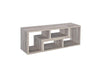 G802330 Contemporary Grey Driftwood Convertible TV Stand and Bookcase  image