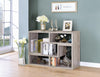 G802330 Contemporary Grey Driftwood Convertible TV Stand and Bookcase  image