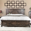 Bianca Cal.King & E.King Bed Brown