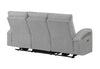 U6611 Grey 15 Power Reclining Sofa with LED