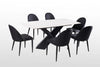 Lenvik 7 Pc Dining Table Set White