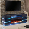 Terni TV Stand w/ Fireplace & 2 Side Tables