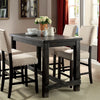 Sania 4 Pc Counter Ht Table Set with Bench