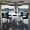 Holbaek 5 Pc 80" Dining Table Set
