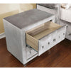 Alzir Night Stand Gray