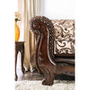 Quirino Light Brown/Dark Brown Love Seat