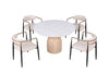 Neasden 5 Pc Dining Table Set