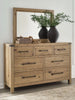 Ridgester Dresser and Mirror