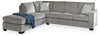 Altari Sleeper Sectional with Chaise