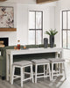 Robbinsdale Counter Height Dining Table and 3 Barstools Set