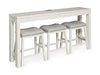 Robbinsdale Counter Height Dining Table and 3 Barstools Set