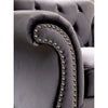 Jolanda Chair Blue & Grey