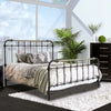 RIANA Antique Black Metal E.King, Full, Queen, & Twin Bed