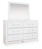Maeling Dresser and Mirror