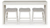 Robbinsdale Counter Height Dining Table and 3 Barstools Set