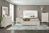 Clara Beige Bed with LED