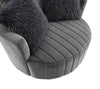 Hoople Channel Tufted Swivel Chair