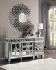 Varian Mirrored & Antique Platinum Server