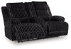 Rhine Falls Reclining Loveseat with Console