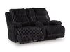 Rhine Falls Reclining Loveseat with Console