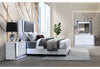 Ylime-Smooth White- Fully Slatted with Vanity Set-N