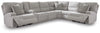 Acklen Place Power Sectional Reclining Sofa with Storage Console