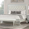 Stella Mia 4 Pc 5 Pc Queen Bedroom Set White