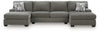 Clarington Sleeper Sectional with Double Chaise