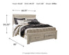 Bellaby Bed with 2 Storage Drawers